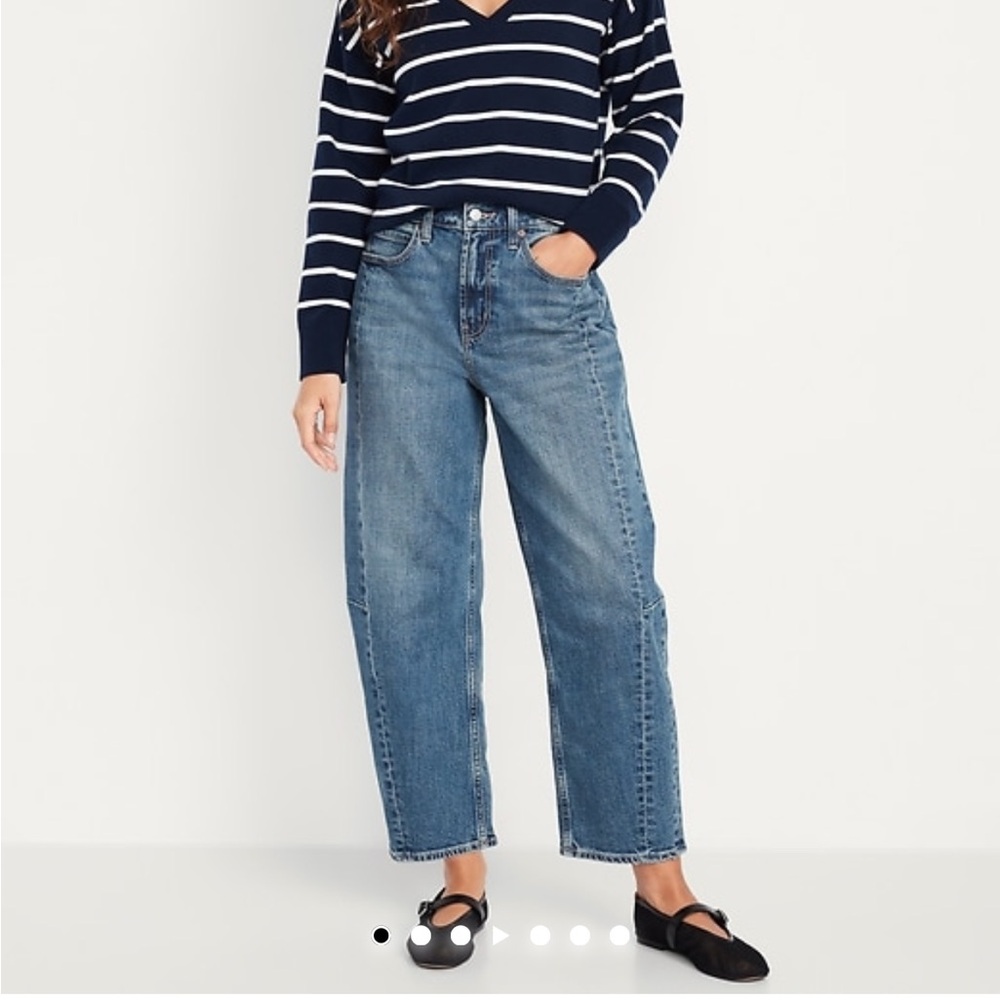 Women’s barrel jeans